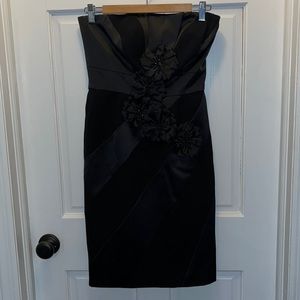 Black Strapless Dress